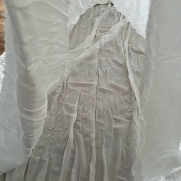 Lulus Snowy Meadow Crocheted Ivory Maxi Dress XL A001472 - Picture 11 of 12